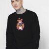 Pastel Freddy FNAF Bear Sweatshirt