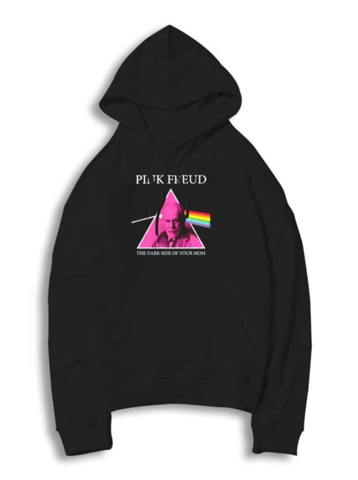 Pink Freud Dark Side Of Your Mom Prism Hoodie