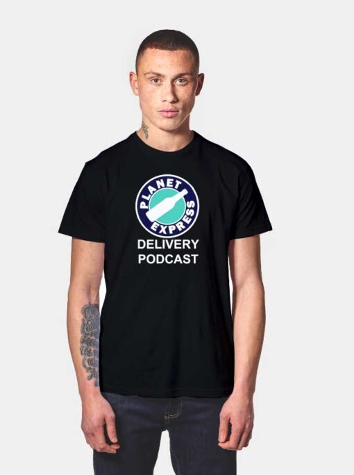 Planet Express Bottle Logo T Shirt