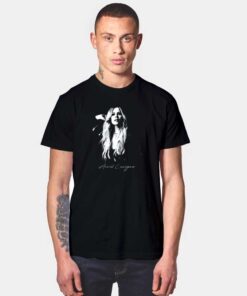 Avril Lavigne Sign Portrait T Shirt