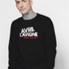 Avril Lavigne What The Hell Quote Sweatshirt