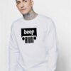 Car & Beer Jeep Car Sweatshirt