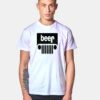 Car & Beer Jeep Car T Shirt