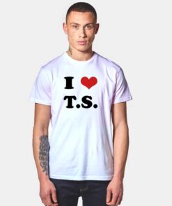 I Heart Taylor Swift Logo T Shirt