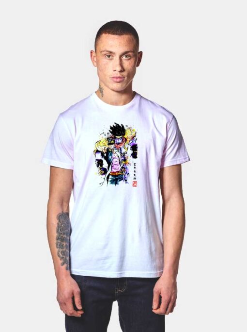 Jojo's Bizarre Adventure Watercolor Stand T Shirt