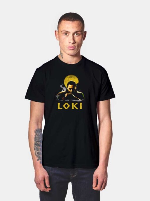 Loki Villain Moon T Shirt