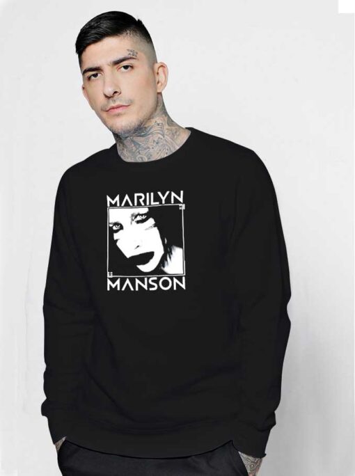 Marilyn Mansion Villain Picture Sweatshirt