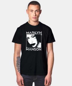 Marilyn Mansion Villain Picture T Shirt