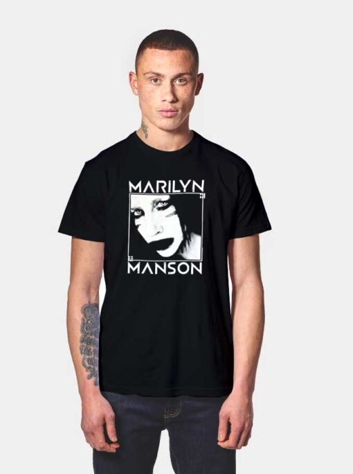 Marilyn Mansion Villain Picture T Shirt