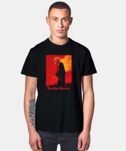 Marilyn Manson Skull Mad Monk T Shirt