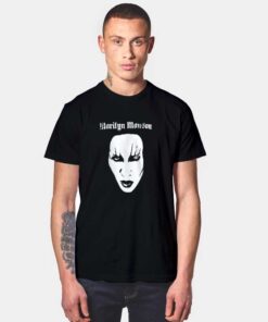 Marilyn Manson White Face T Shirt