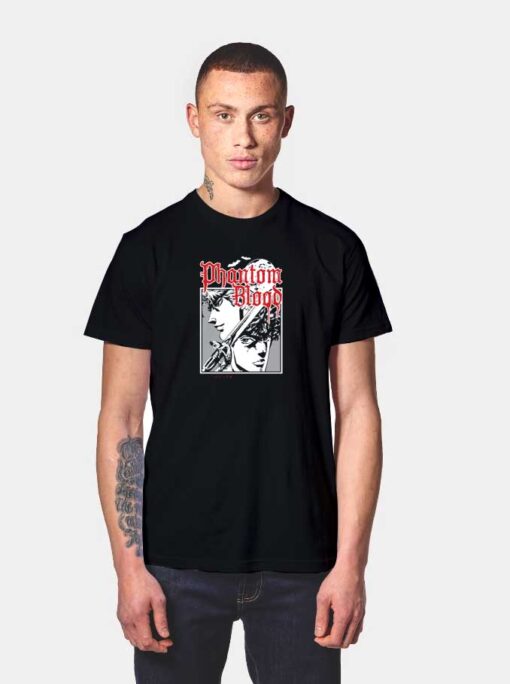 Phantom Blood Jojo Logo T Shirt