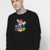 Steven Universe Rainbow Explosion Rabbids Sweatshirt