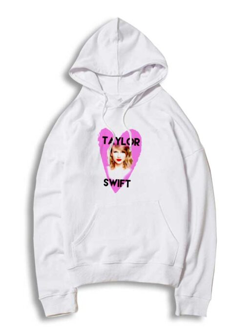 Taylor Swift In Heart Logo Hoodie