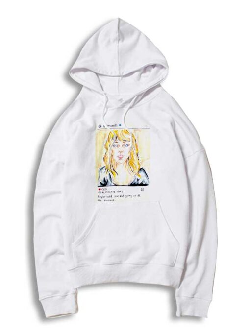 Taylor Swift Instagram Drawing Hoodie