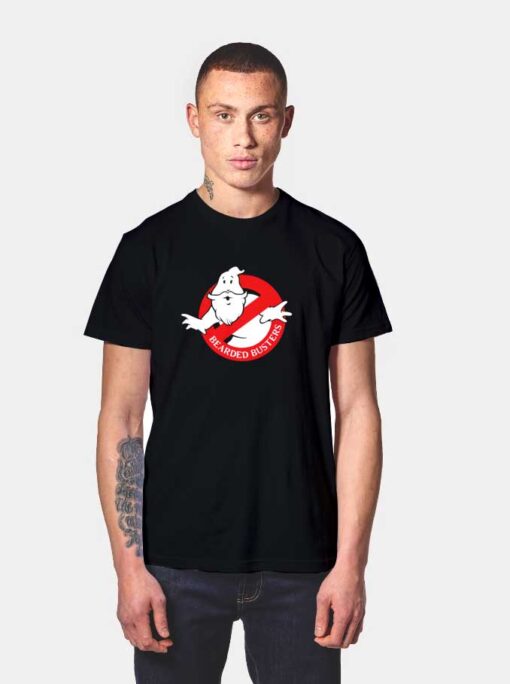 Bearded Busters Ghostbusters T Shirt