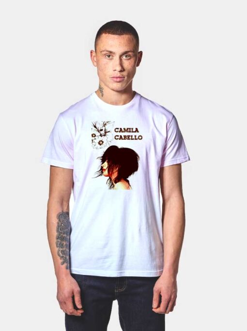 Camila Cabello Flower Logo T Shirt