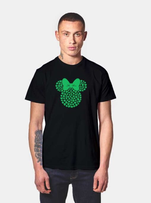 Disney Minnie Mouse Clover Green T Shirt