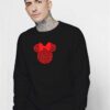 Disney Minnie Mouse Heart Logo Sweatshirt