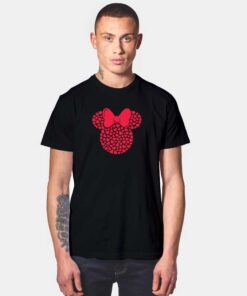 Disney Minnie Mouse Heart Logo T Shirt