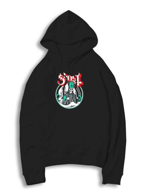 Ghost Band Skull Hoodie