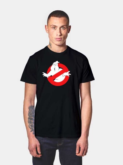 Ghostbusters Logo Banned T Shirt