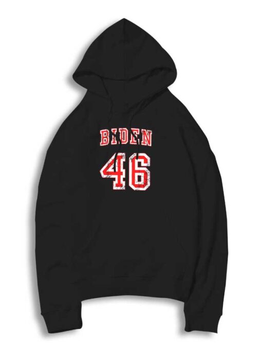 Joe Biden 46th Crack Number Hoodie