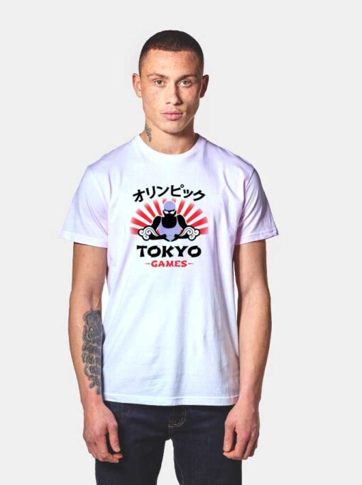 Kanji Japanese Tokyo Games Olympics T Shirt