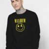 Mayhem Flaming Nirvana Logo Sweatshirt