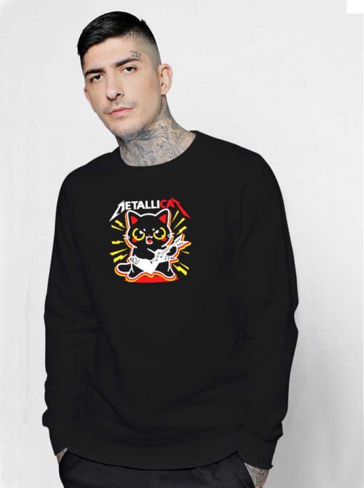 Metallicat Black Cat Sweatshirt