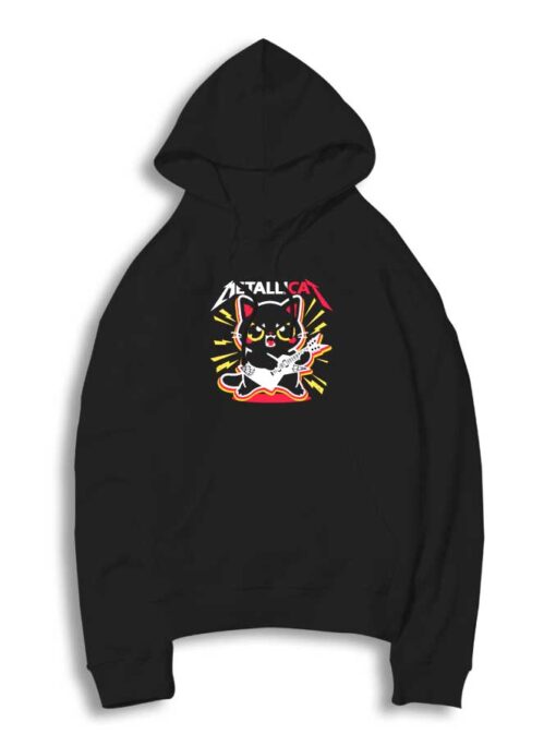 Metallicat Black Cat Hoodie