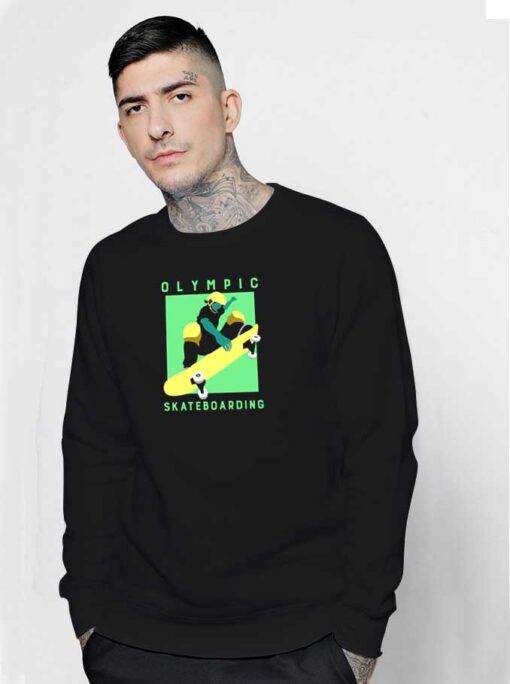 Olympic Skateboarding Vector Sweatshirt