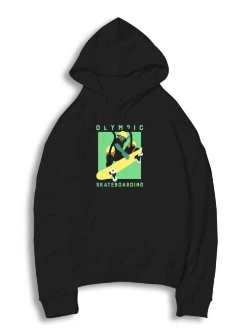 Olympic Skateboarding Vector Hoodie