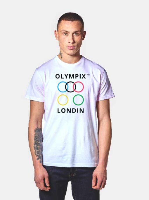 Olympix Londin Ring Logo T Shirt