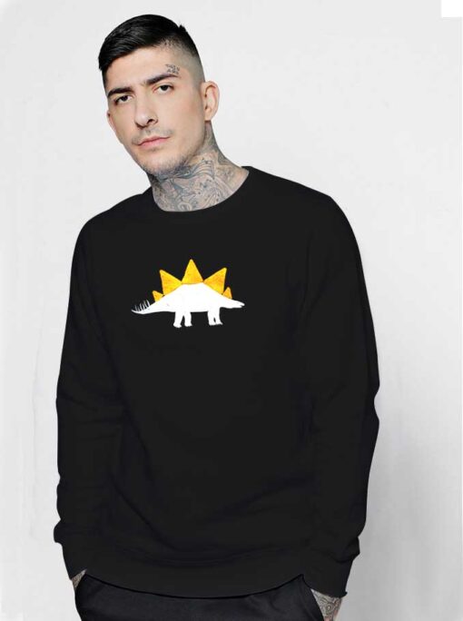 Dino Doritosaurus Stegosaurus Sweatshirt