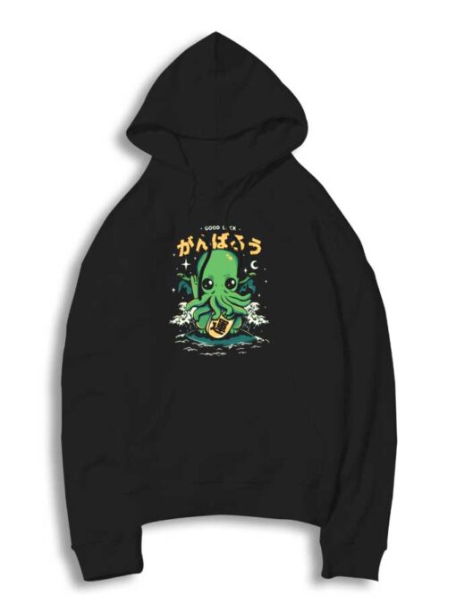 Good Luck Cthulhu Statue Hoodie