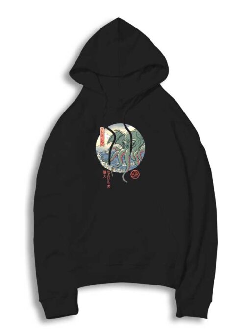 Great Wave of Cthulhu Ukiyo-e Hoodie