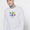 Honolulu Hawaii Colorful Sweatshirt