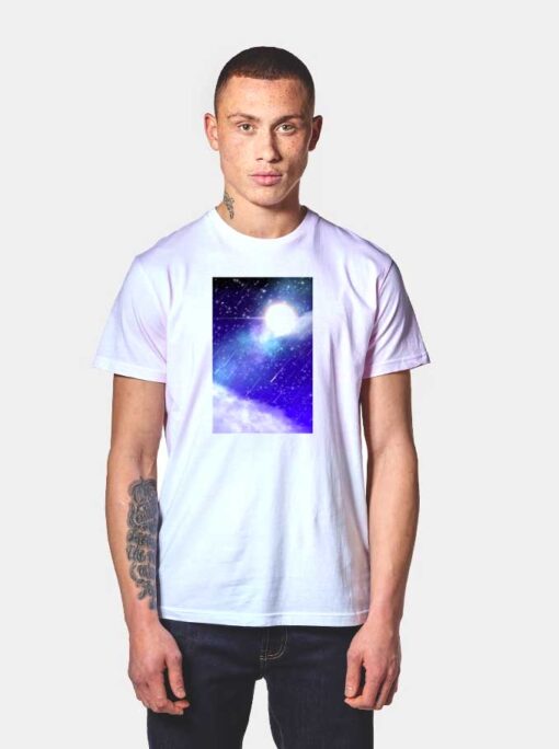 Meteor Shower Beautiful Art T Shirt