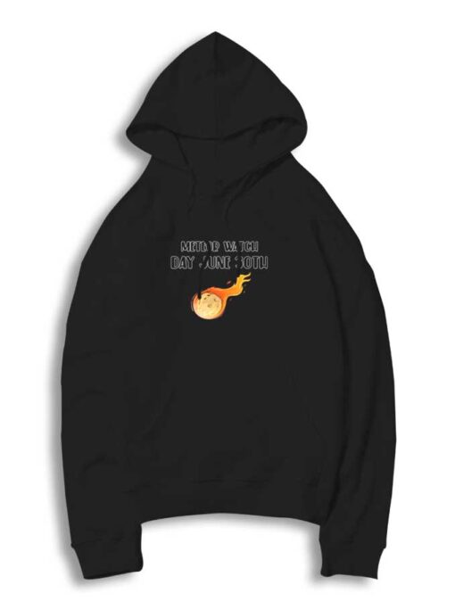 Meteor Watch Day Comet Hoodie