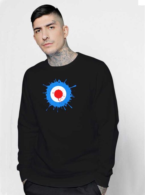 Paint Splatter Circle Sweatshirt