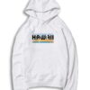 Retro Hawaii USA Stripe Hoodie