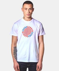 Soundgarden Red and Blue Logo T Shirt