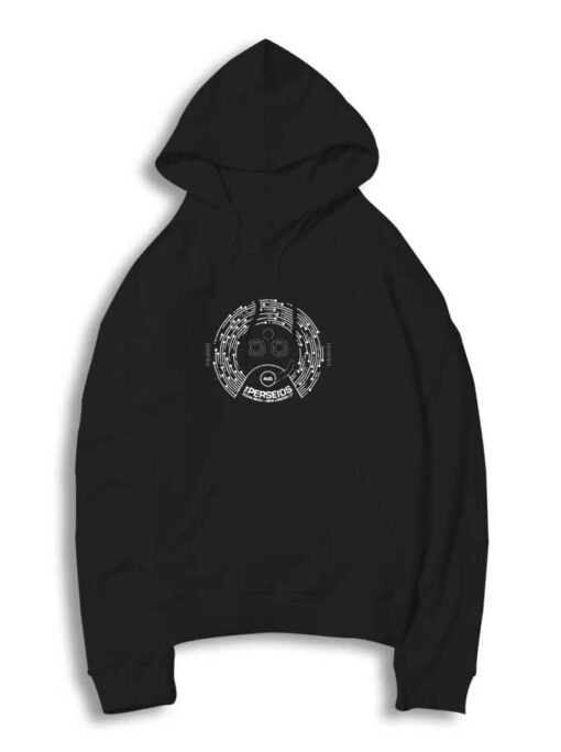 The Perseids Meteor Shower Logo Hoodie