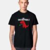 Unstoppable T-Rex Dinosaur Red T Shirt