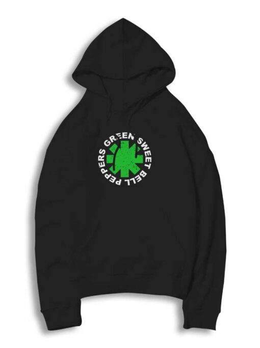 Green Sweet Bell Peppers Logo Hoodie