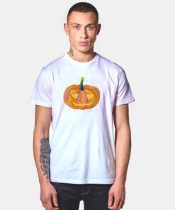 Halloween Rainbow Heart Eyes Pumpkin T Shirt