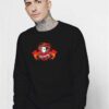 Japanese Hearts of Death Dragon Sweatshirt