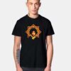 Jim Flower Afro Logo T Shirt