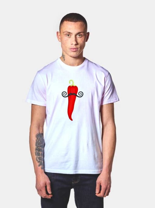 Red Hot Chili Peppers Mustache T Shirt